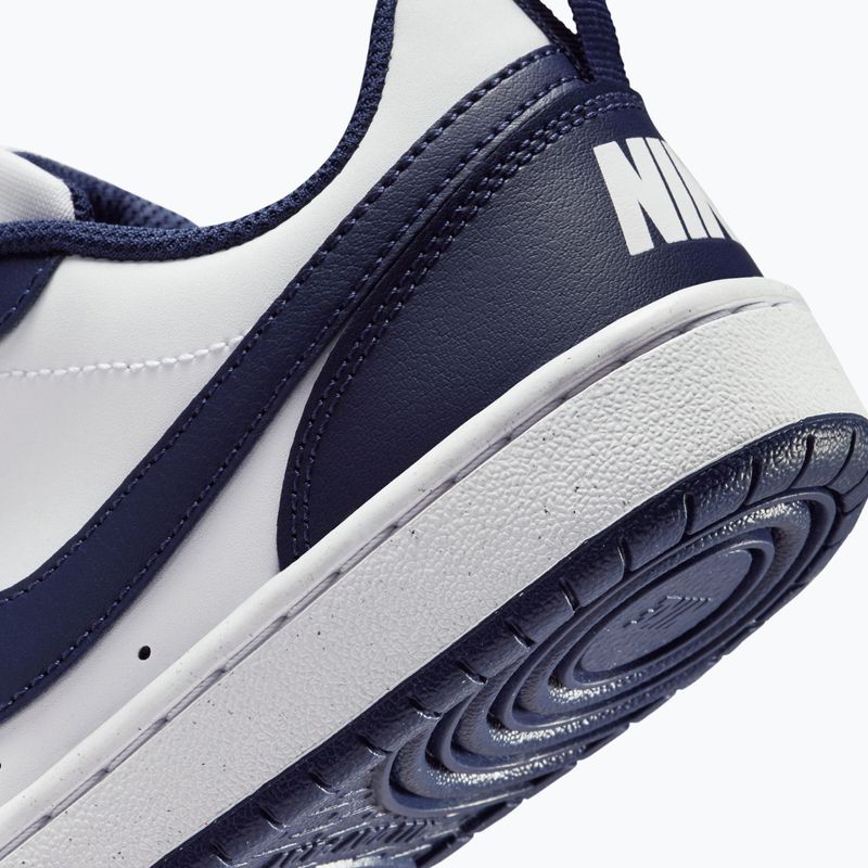 Scarpe  Nike Court Borough Low Next Bloom white/white/midnight navy 9