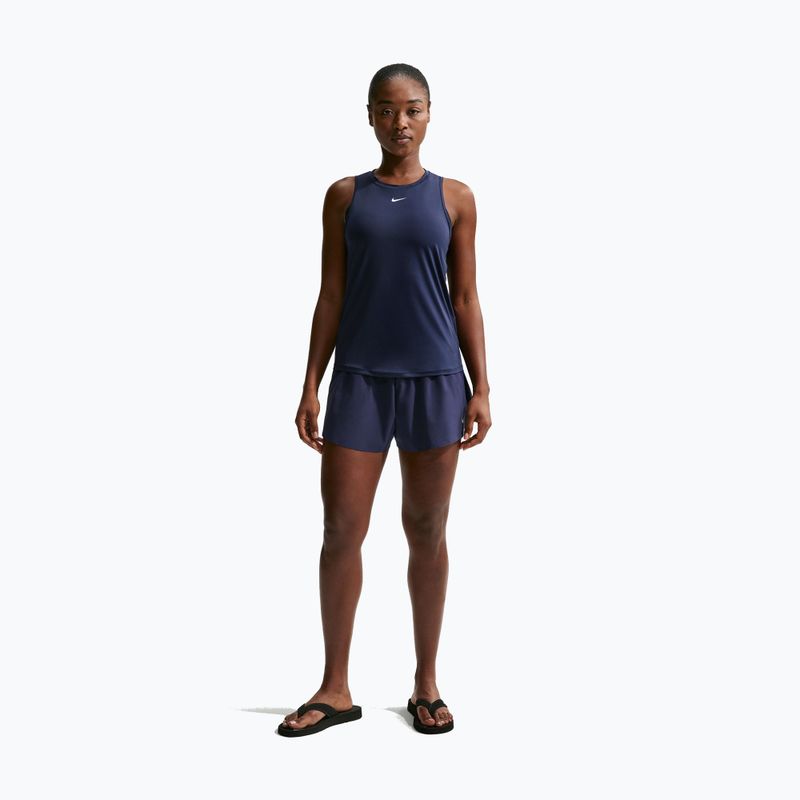 Maglietta da allenamento da donna Nike One Classic Dri-Fit midnight navy/white 2
