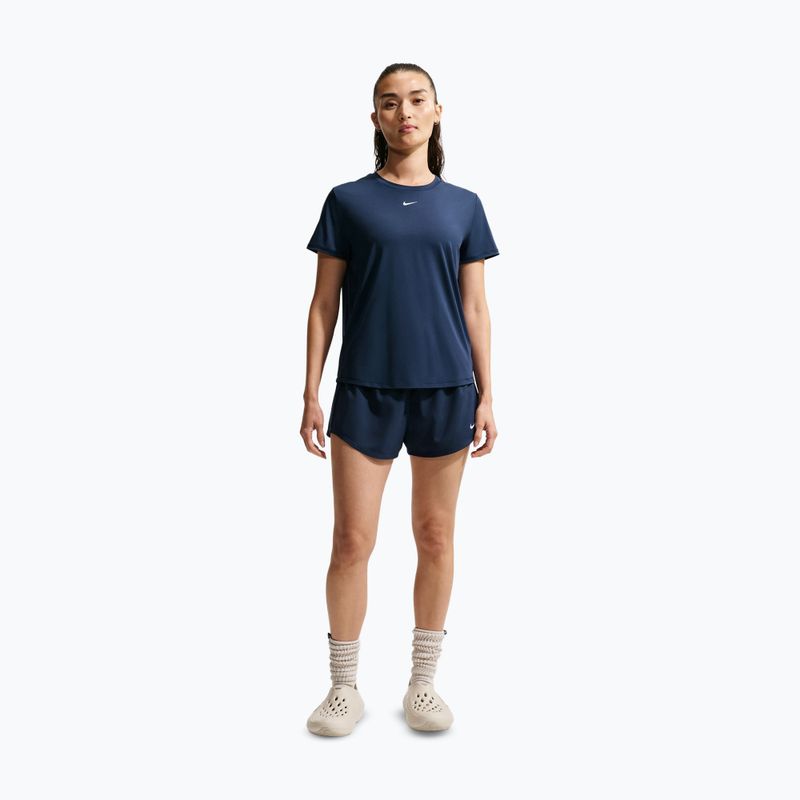 Maglia da allenamento donna Nike One Classic midnight navy/white 2