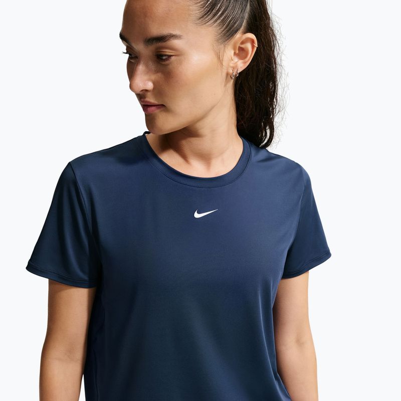Maglia da allenamento donna Nike One Classic midnight navy/white 4