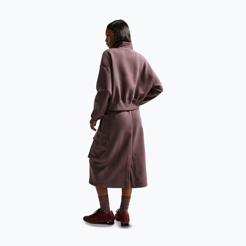 Felpa donna Nike Sportswear Phoenix Fleece 1/2 Zip Cropped tattoo/sail 3