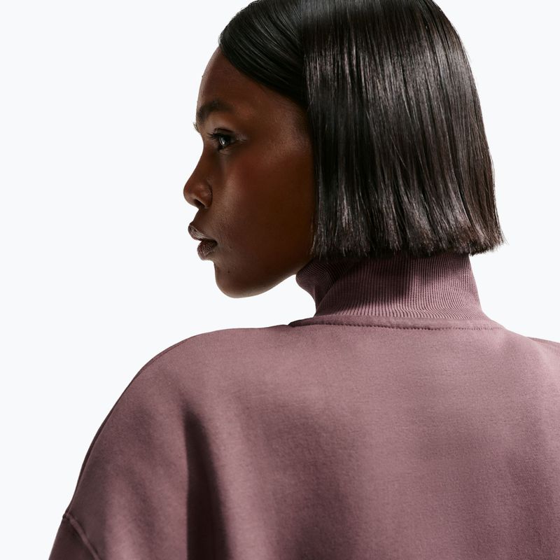 Felpa donna Nike Sportswear Phoenix Fleece 1/2 Zip Cropped tattoo/sail 5