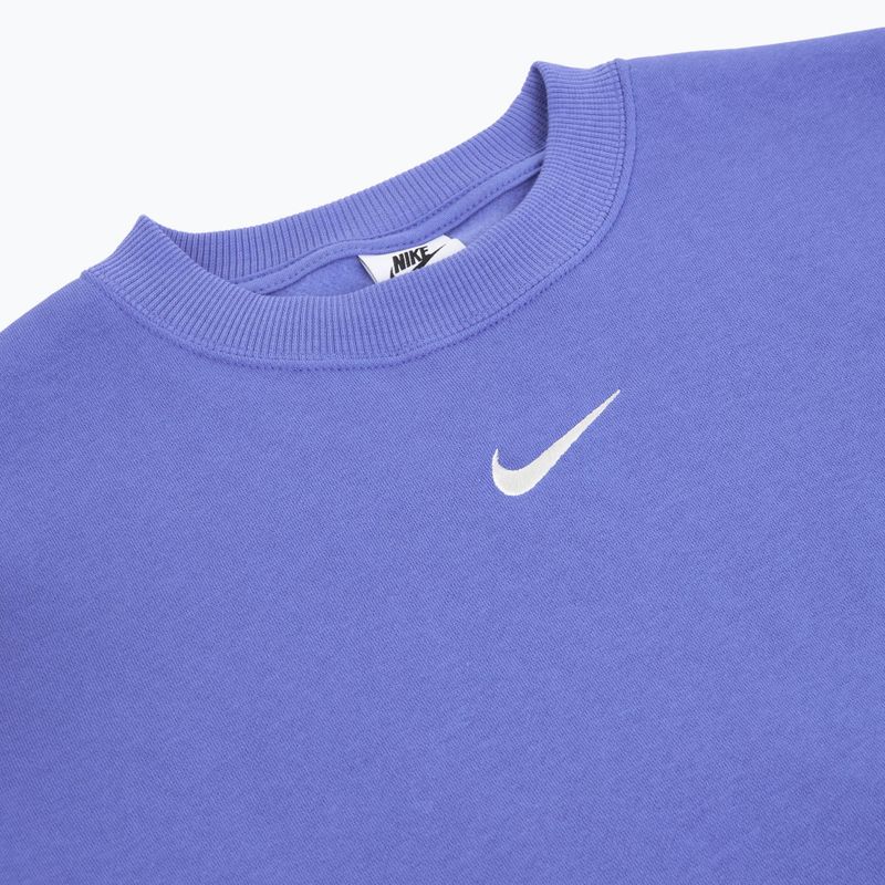 Felpa da donna Nike Sportswear Phoenix Fleece Crewneck light medium blue/sail 9
