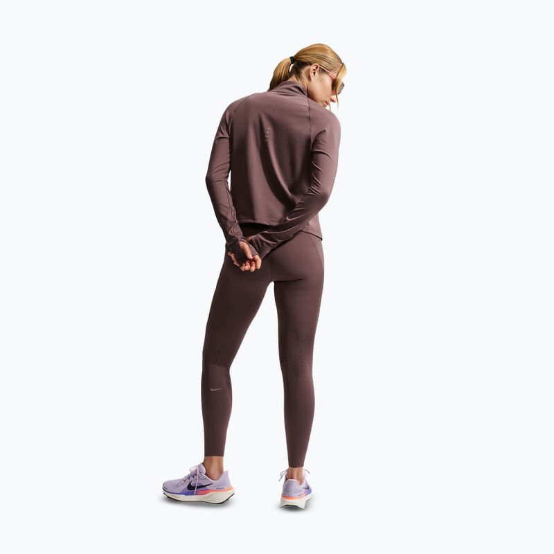 Felpa da running donna Nike Swift Dri-Fit Full Zip Mid-Layer tattoo 4
