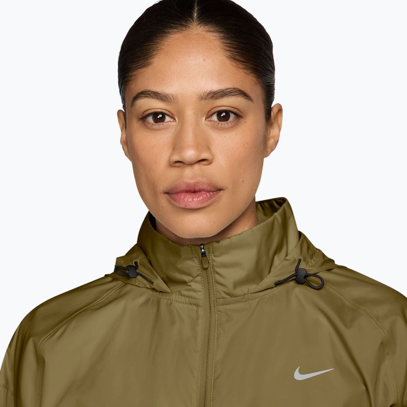 Giacca da running donna Nike Tempo Repel Olive Flak 3