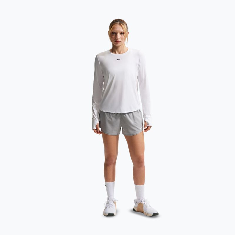 Longsleeve treningowy Nike One Classic Dri-Fit white/black 2