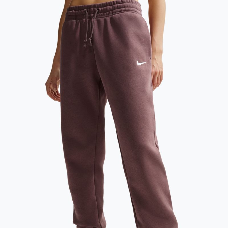 Pantaloni da donna Nike Sportswear Phoenix Fleece Mid-Rise tattoo/sail 5