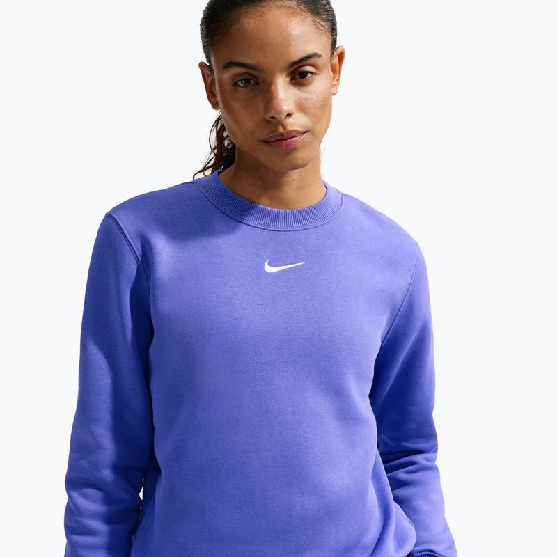 Felpa da donna Nike Sportswear Phoenix Fleece Crewneck light medium blue/sail 4