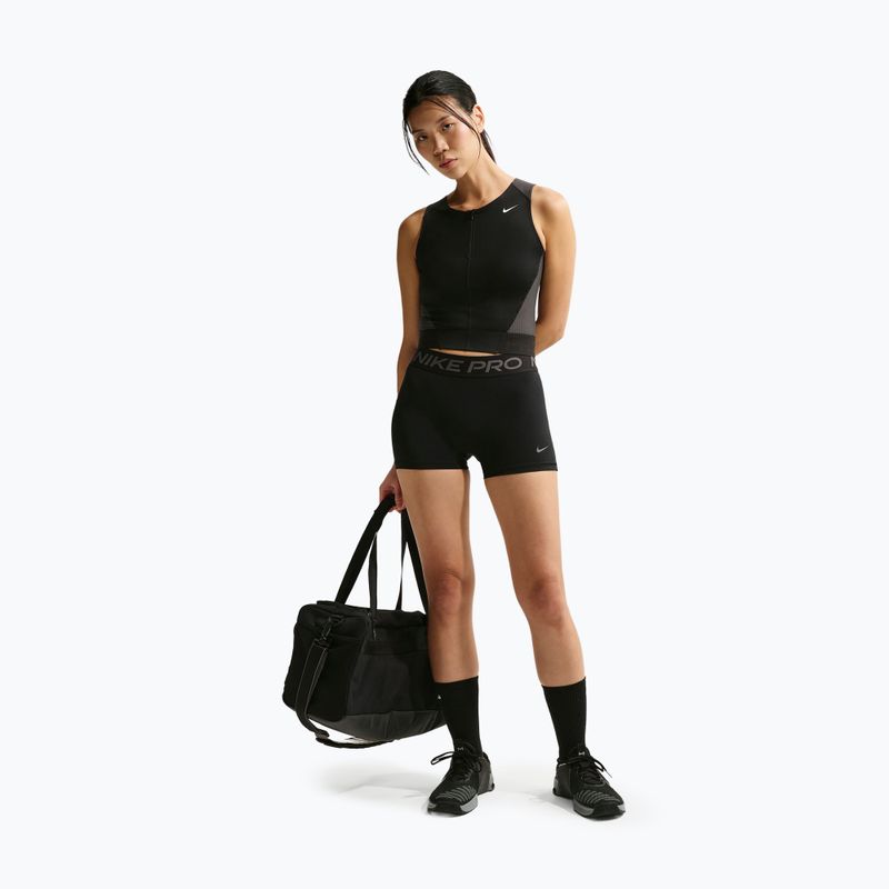 Maglietta da allenamento da donna Nike Pro Dri-Fit black/anthracite/white 2