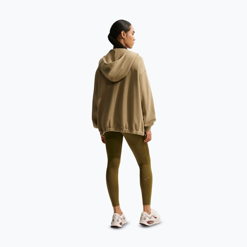 Leggings running donna Nike Tempo High-Waisted 7/8 olive flak 3