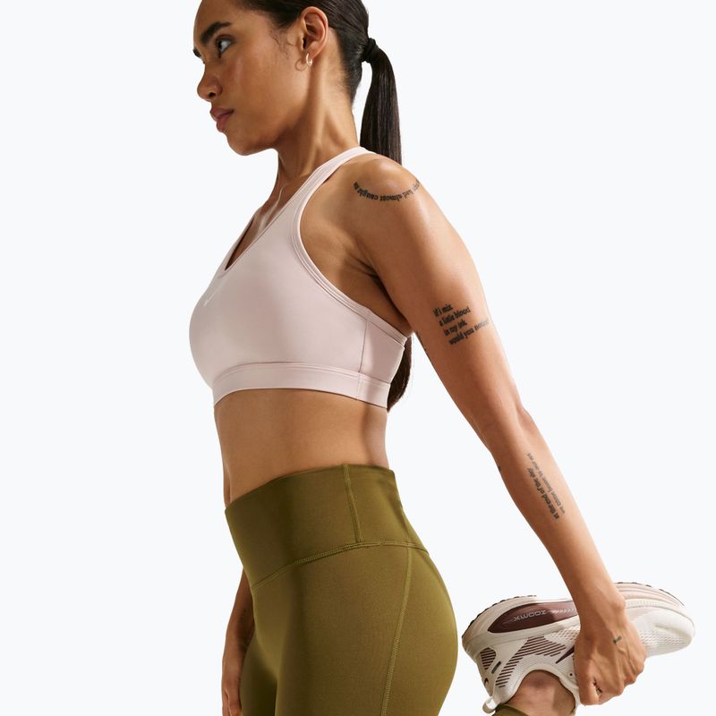 Leggings running donna Nike Tempo High-Waisted 7/8 olive flak 5