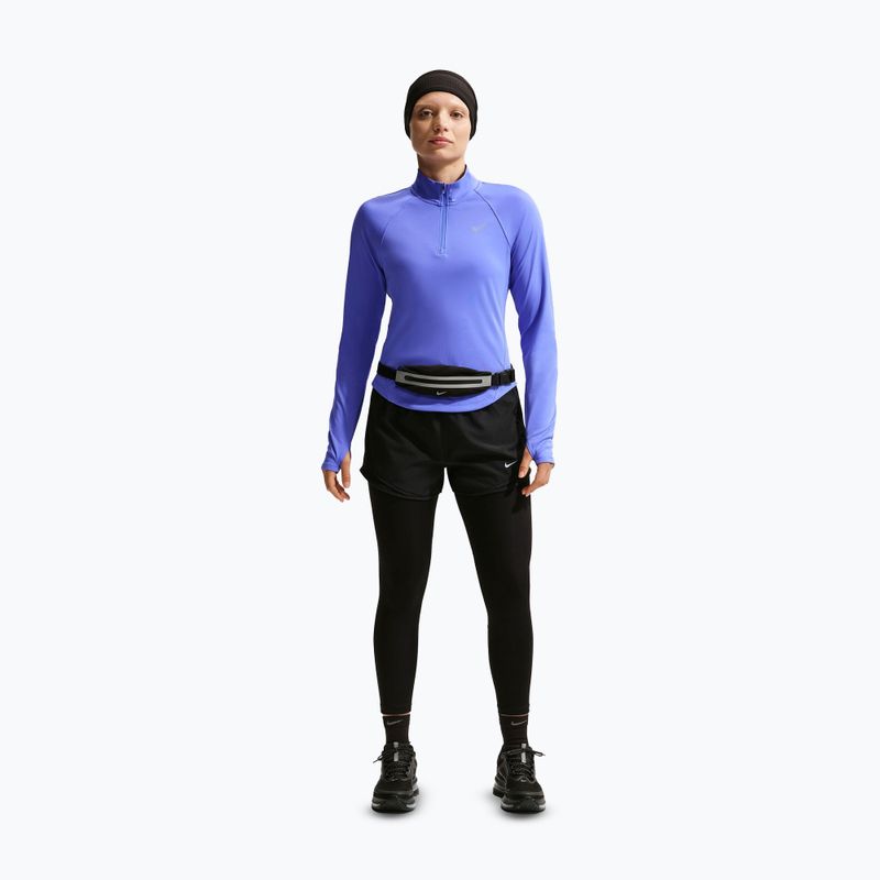 Felpa running donna Nike Tempo Dri-Fit 1/4 Zip sapphire 2