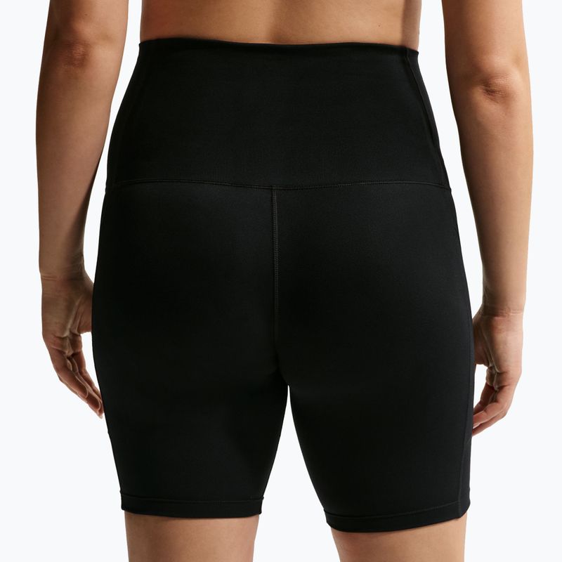 Pantaloncini da donna Nike One Maternity High-Waisted 8" black/white 6