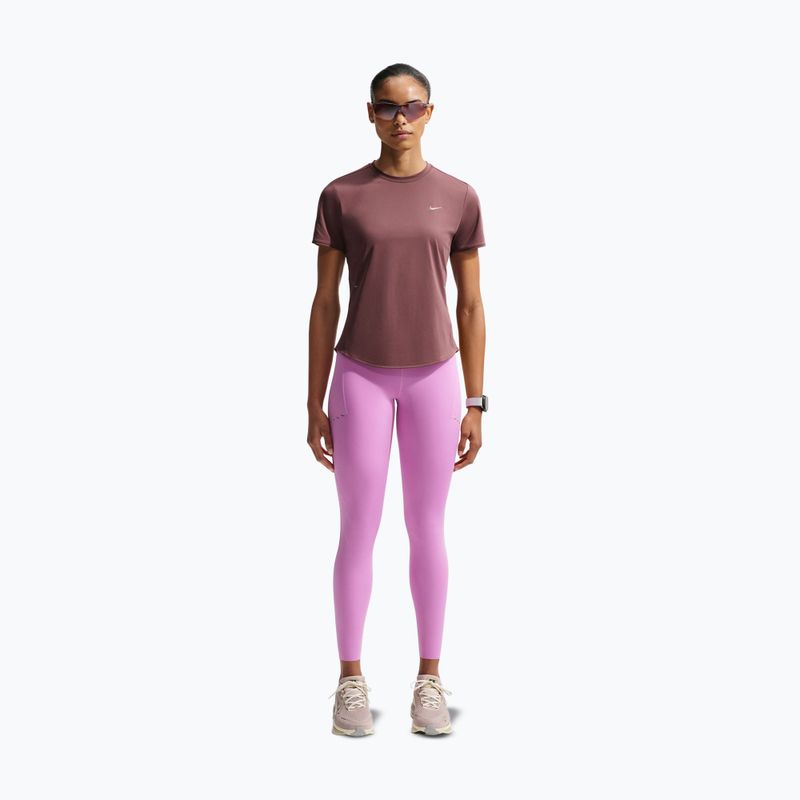 Leggings da corsa da donna Nike Swift 7/8 light magenta 2