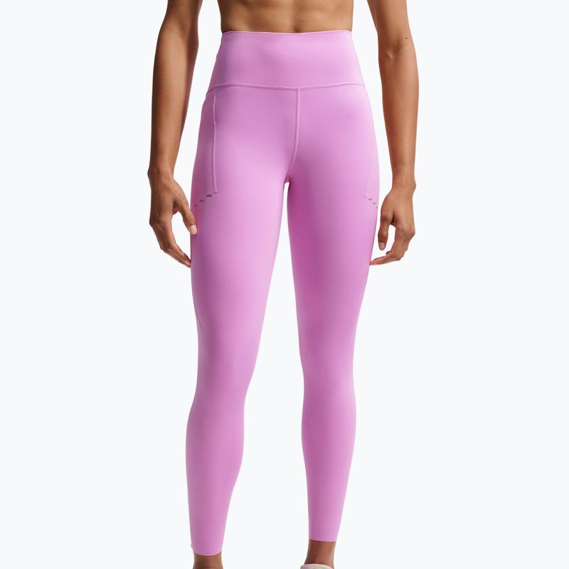 Leggings da corsa da donna Nike Swift 7/8 light magenta 5