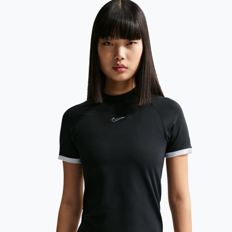 T-shirt donna Nike Gloss Fitted Top black 4