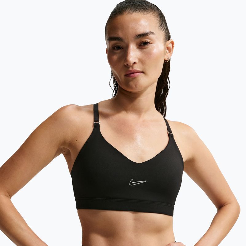 Reggiseno sportivo Nike Indy Padded Gloss black 2