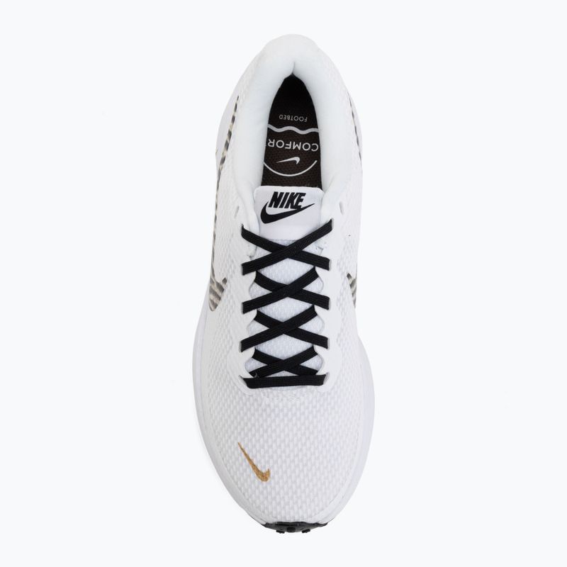 Scarpe da corsa donna Nike Revolution 8 white/metallic gold/black 5