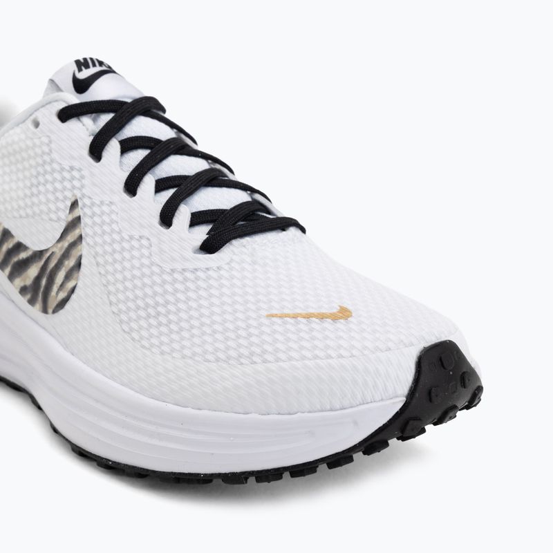 Scarpe da corsa donna Nike Revolution 8 white/metallic gold/black 7