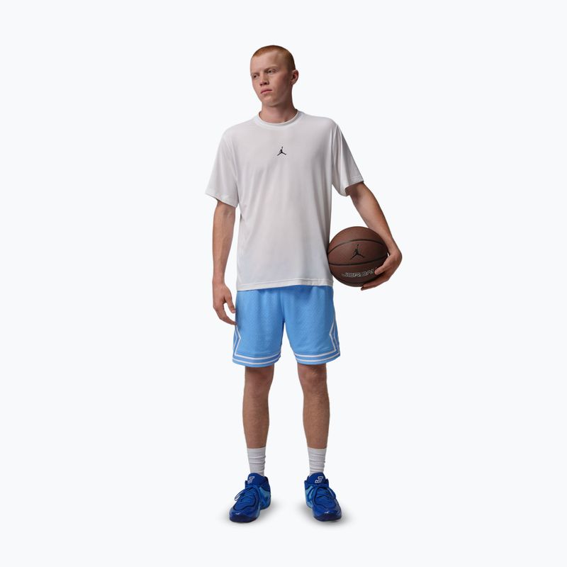 Pantaloncini da basket da uomo Jordan Mesh Diamond 4" university blue/white/white 2