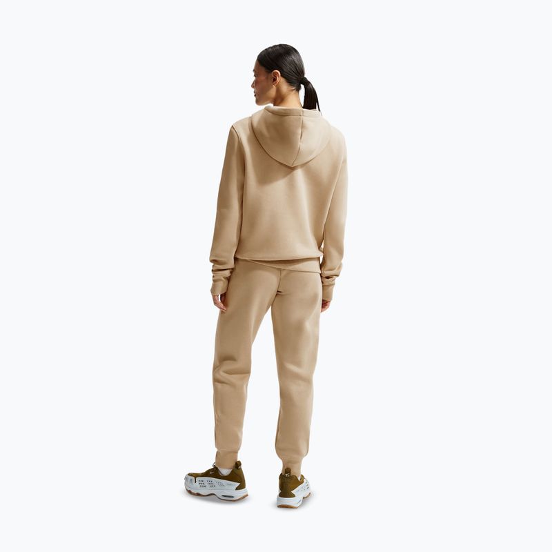 Pantaloni da donna Nike Sportswear Phoenix Fleece Mid-Rise linen/sail 3