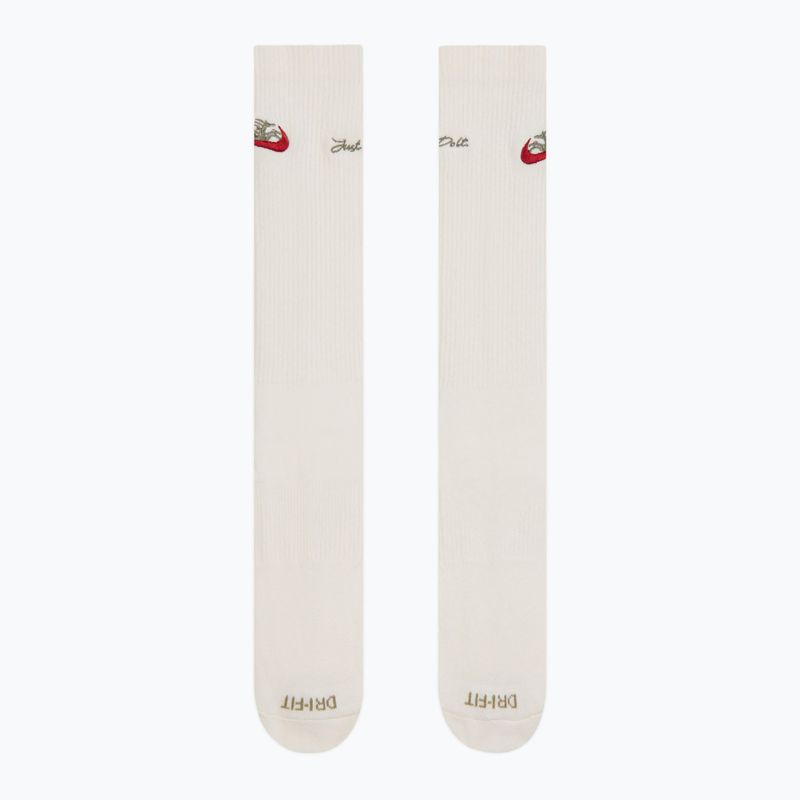 Calzini Nike Everyday Plus Crew 3 paia sail/neutral olive/team crimson 2