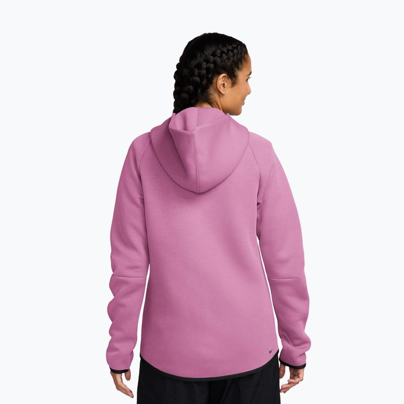 Felpa da donna  Nike Sportswear Tech Fleece Windrunner light magenta/black 2