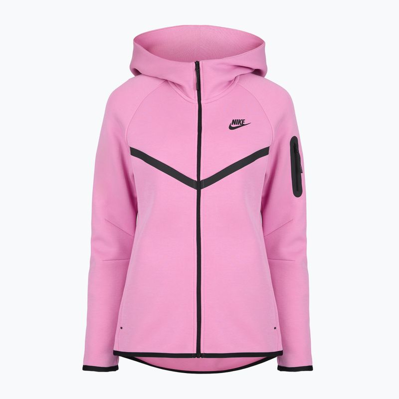Felpa da donna Nike Sportswear Tech Fleece Windrunner light magenta/black 4