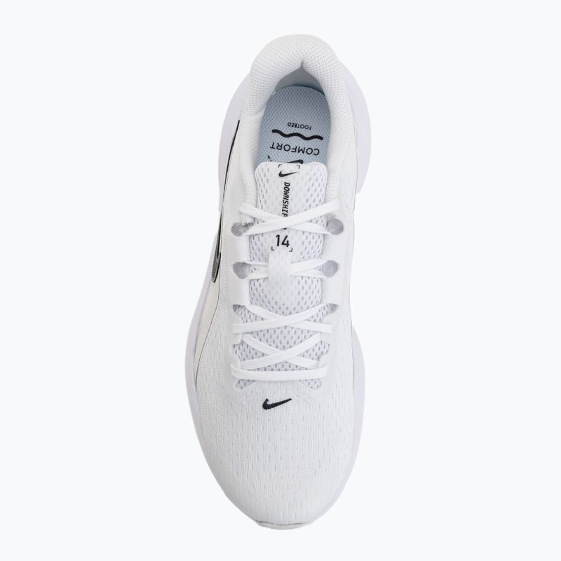 Scarpe da running uomo Nike Downshifter 14 white/platinum tint/anthracite/black 5