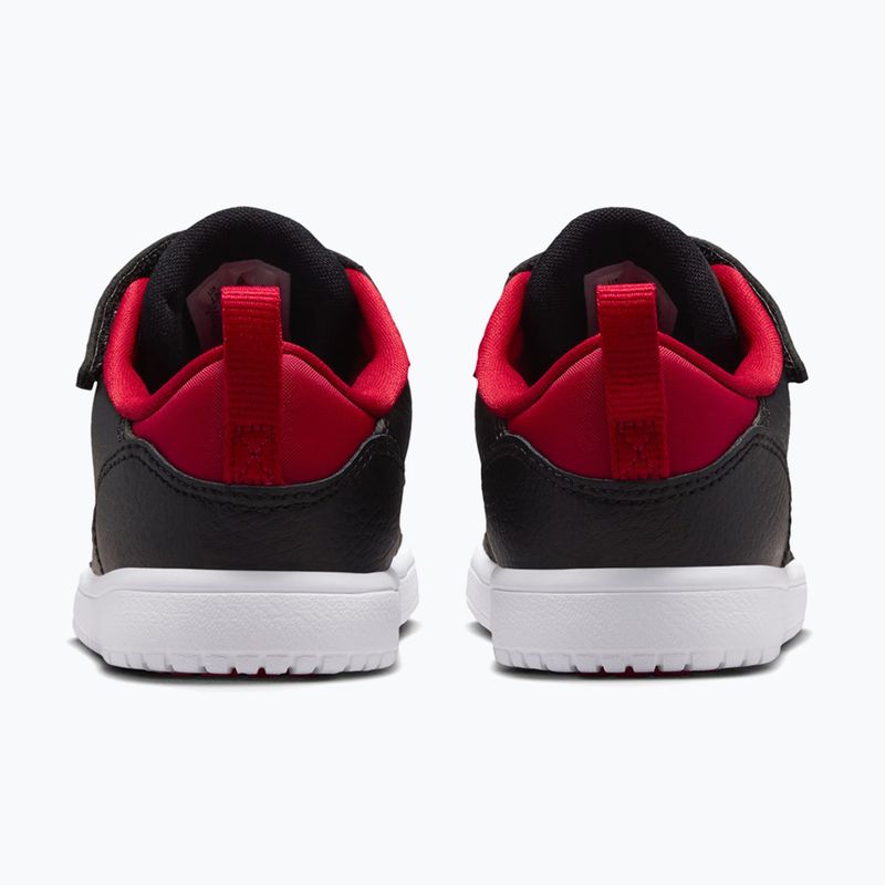 Scarpe per bambini Nike Jordan Court Connect Low black/gym red/white 4