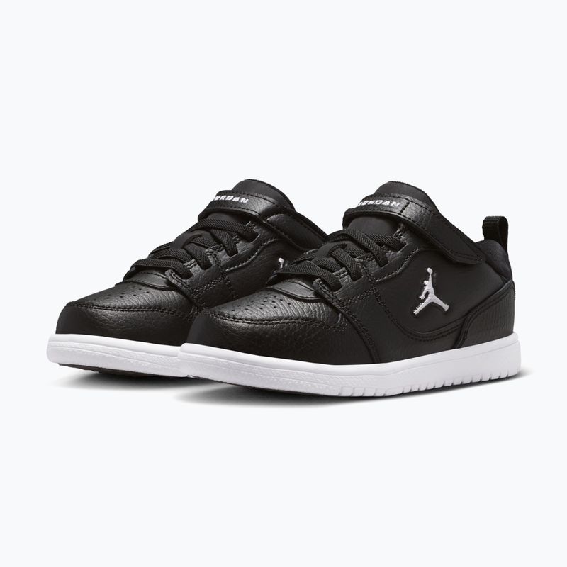 Scarpe per bambini Nike Jordan Court Connect Low black/white 3