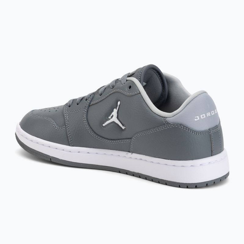 Scarpe da uomo Nike Jordan Access Court Low smoke grey/white/light smoke grey 3