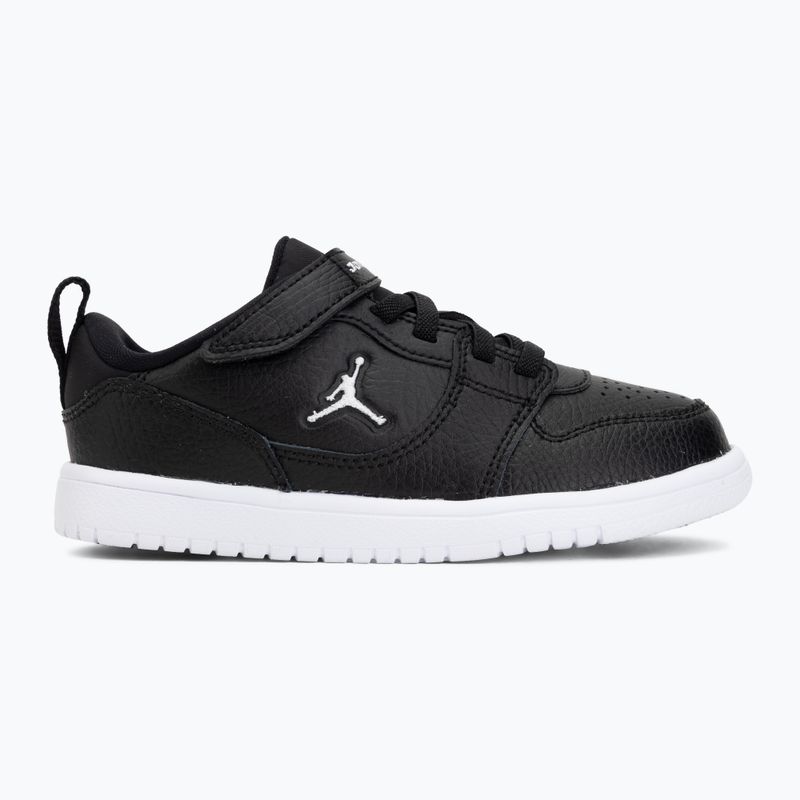 Scarpe da bambino Jordan Court Connect Low black/white 2