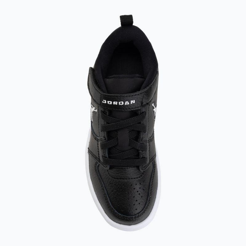 Scarpe da bambino Jordan Court Connect Low black/white 5