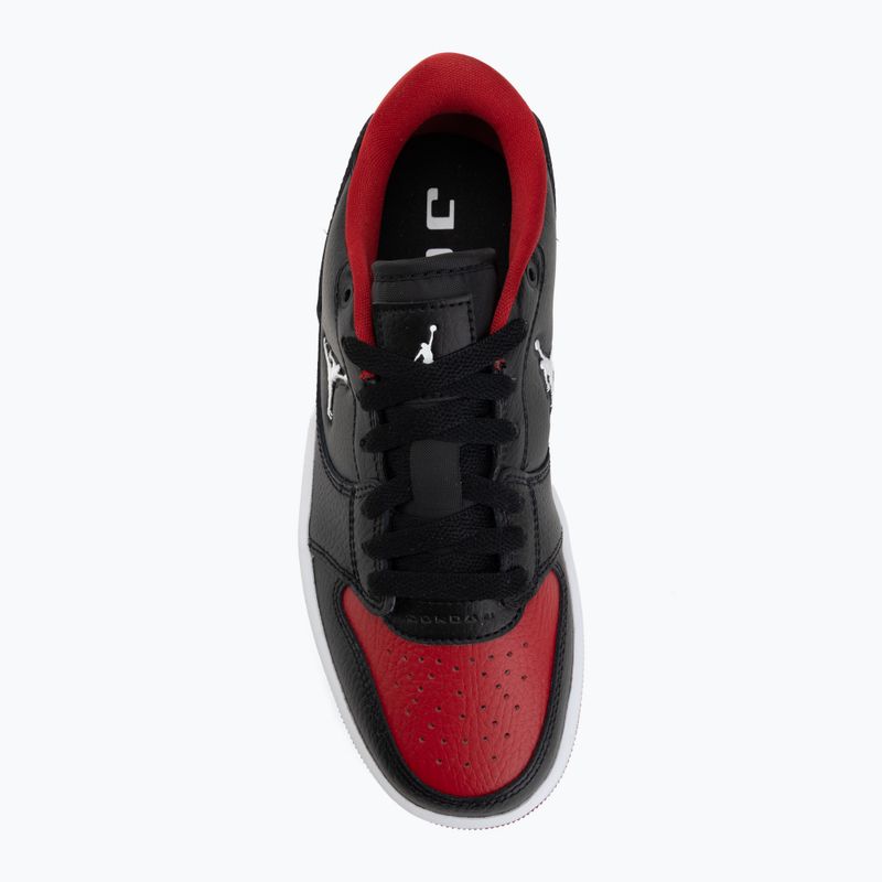 Scarpe Jordan Court Connect Low black/gym red/white 5
