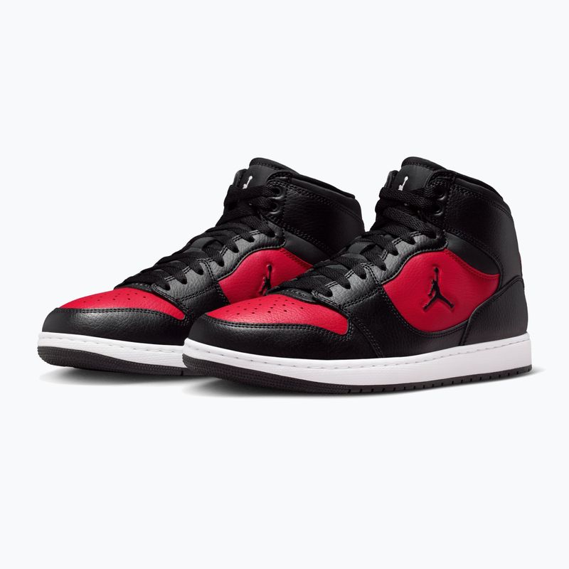 Scarpe da uomo Nike Jordan Access Court Mid Black/Gym Red/White/Black 3