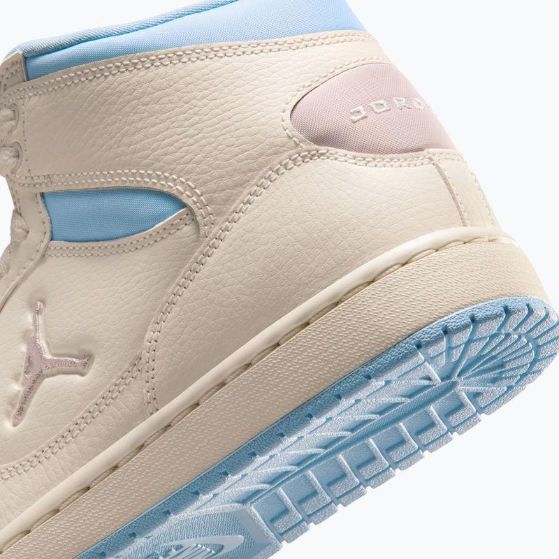 Scarpe da donna Nike Jordan Court Connect Mid pale ivory/psychic blue/particle rose 8