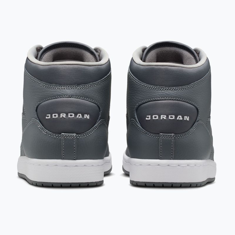 Scarpe uomo Nike Jordan Access Court Mid smoke grey/light smoke grey/white 4