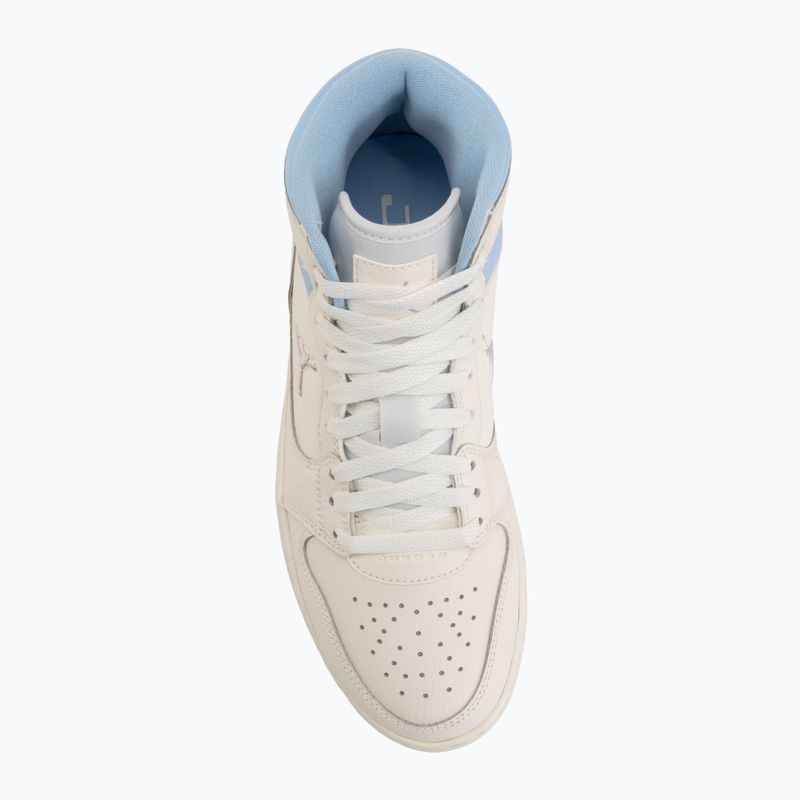 Scarpe da donna Nike Jordan Court Connect Mid pale ivory/psychic blue/particle rose 5