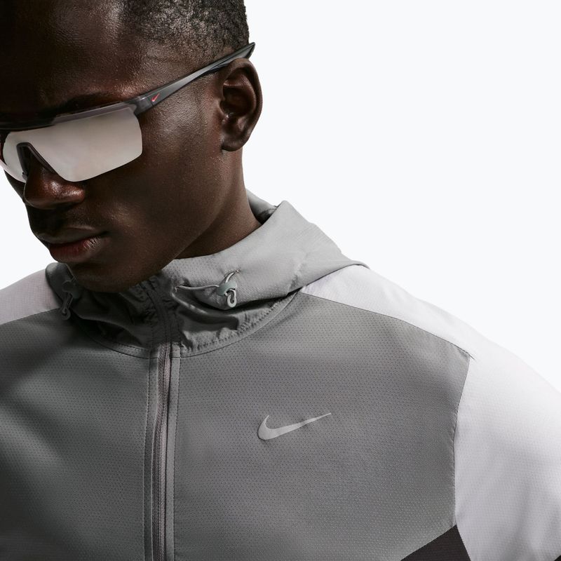 Giacca da running da uomo Nike Impossibly Light Windrunner smoke grey/wolf grey/black 6