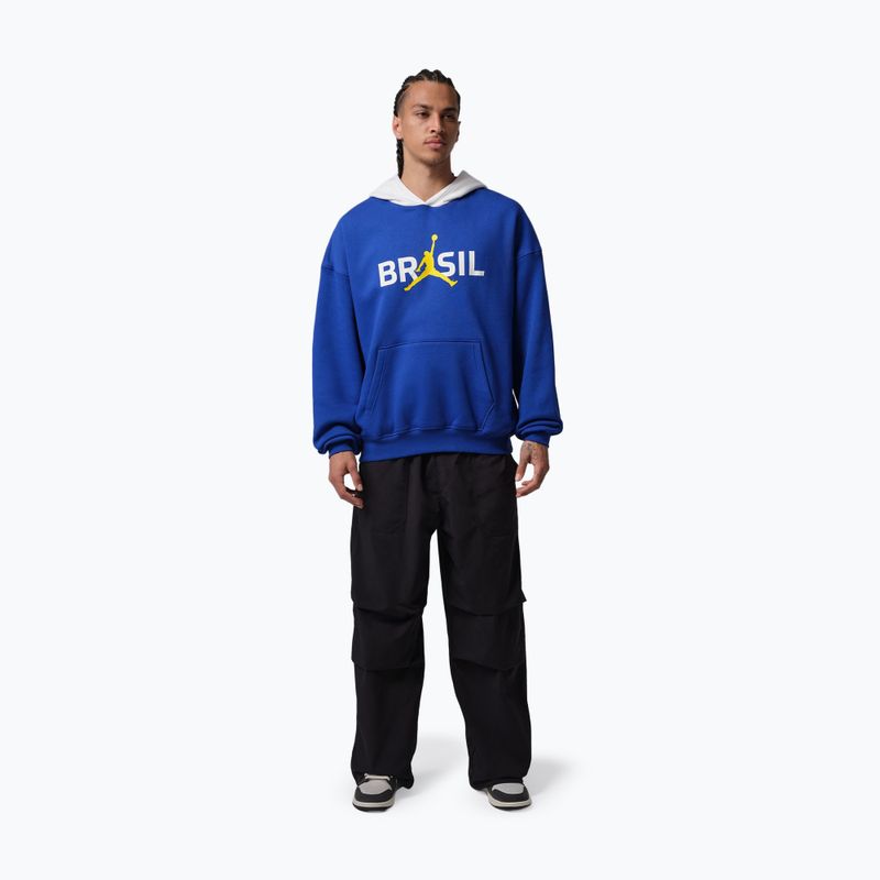 Bluza męska  Nike Jordan Brooklyn Fleece old royal/white 2