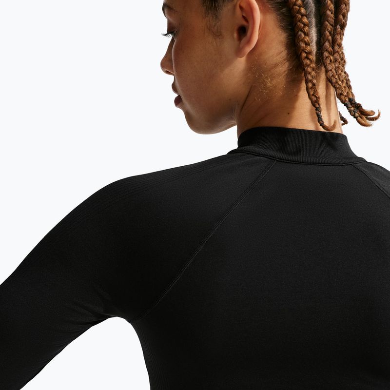 Felpa da allenamento donna Nike Pro Seamless black 4