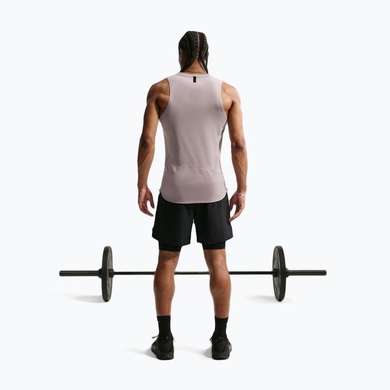 Maglietta da allenamento da uomo Nike Pro Training Dri-Fit light violet ore/black 3