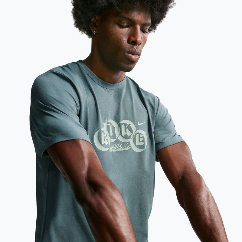 Maglietta da allenamento da uomo Nike Hyverse Dri-Fit Training mineral slate/steam 4