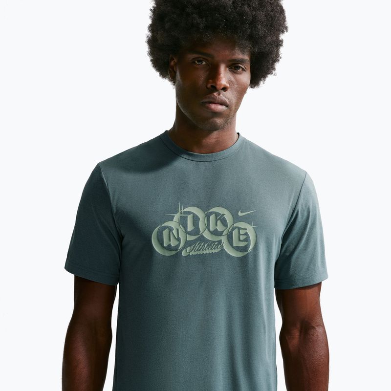 Maglietta da allenamento da uomo Nike Hyverse Dri-Fit Training mineral slate/steam 5