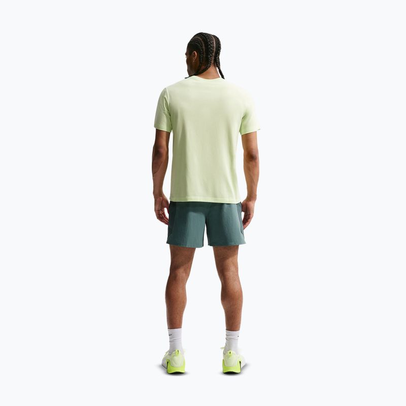 Pantaloncini da uomo Nike Pro Training Dri-Fit 6" mineral slate/faded spruce/green strike 3