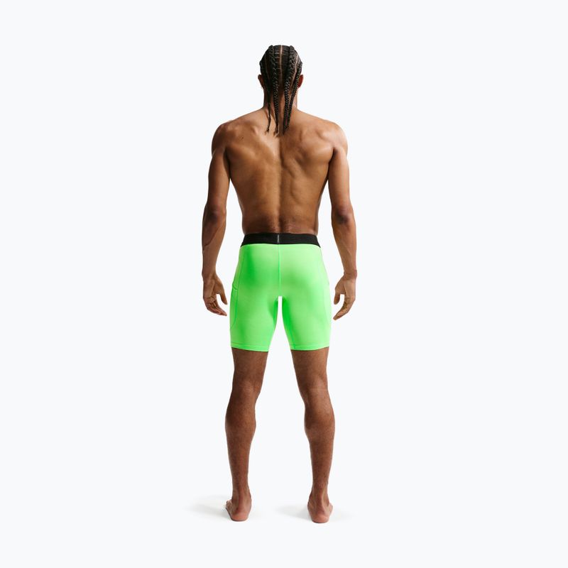 Pantaloncini da allenamento da uomo Nike Pro Dri-Fit Fitness Long green strike/black 3