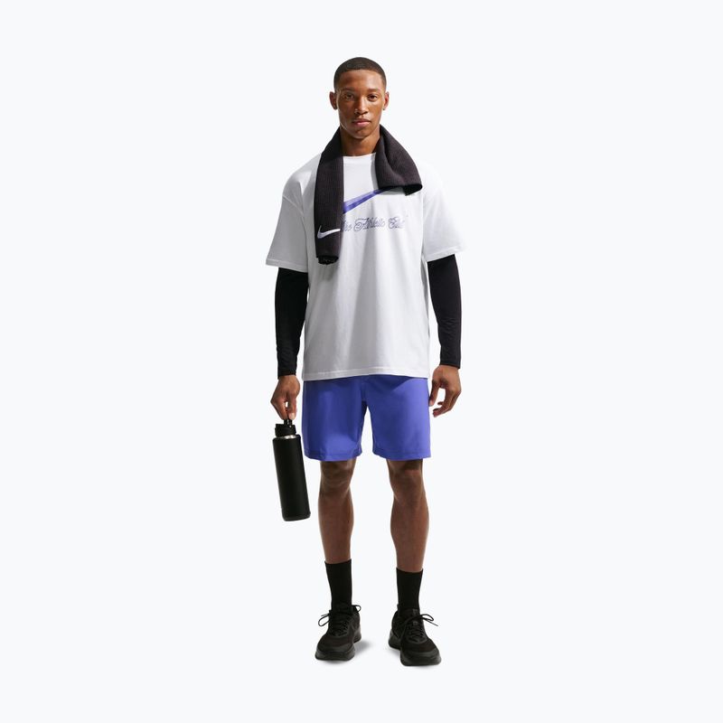 Pantaloncini da allenamento da uomo Nike Form Dri-Fit Versatile 7" persian violet/black 2