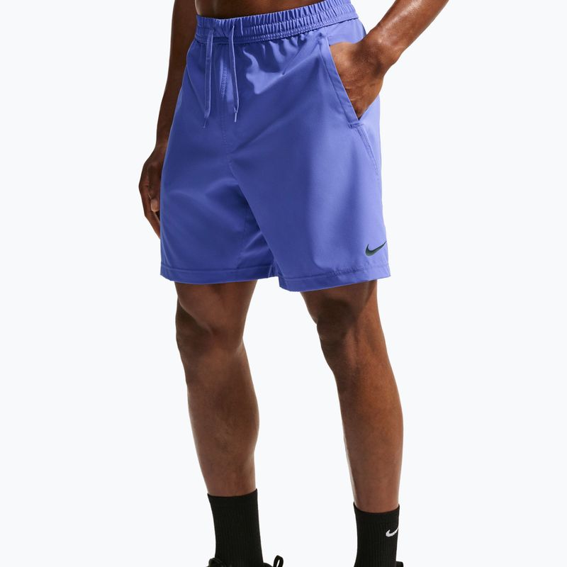 Pantaloncini da allenamento da uomo Nike Form Dri-Fit Versatile 7" persian violet/black 4