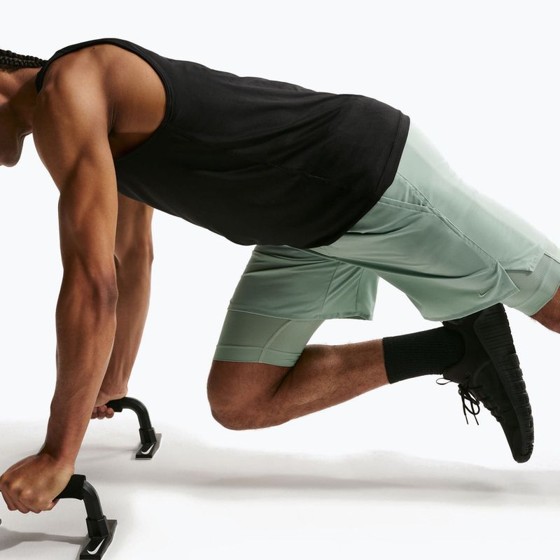 Pantaloncini da uomo Nike Unlimited 2in1 Dri-Fit 7" steam/steam/black/steam 6